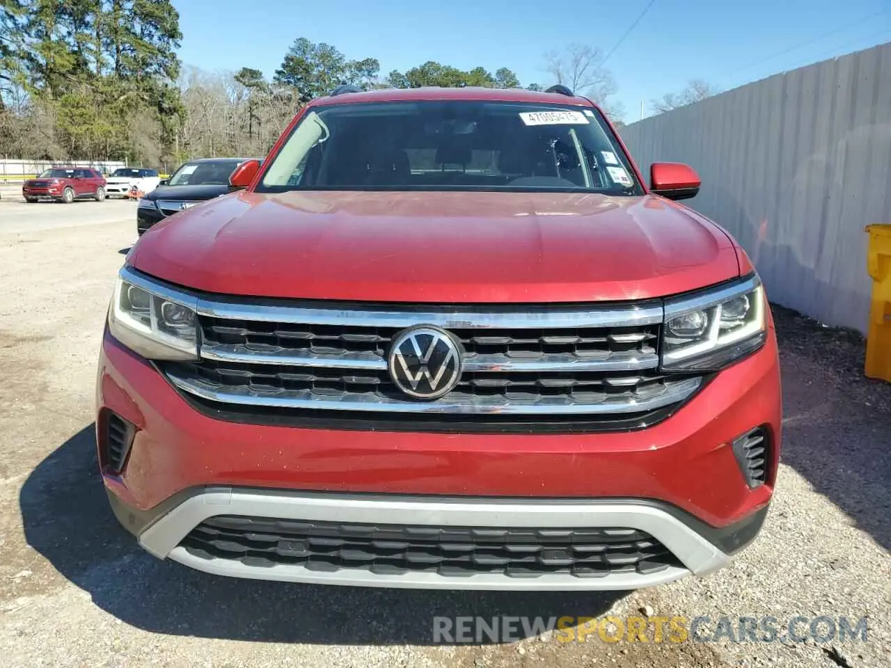 5 Фотография поврежденного автомобиля 1V2WR2CA0MC517141 VOLKSWAGEN ATLAS 2021