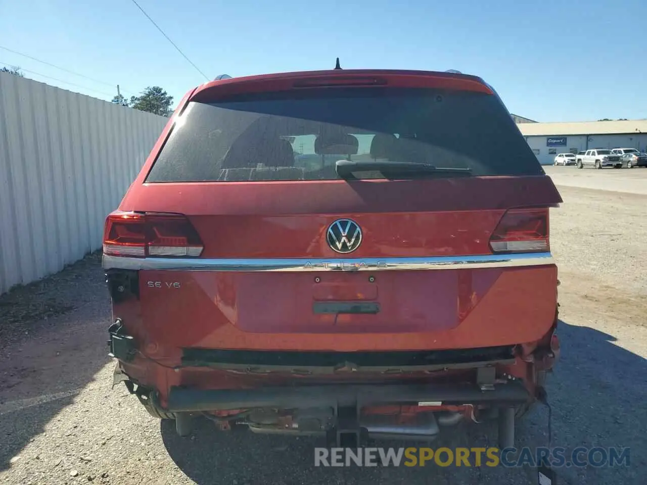 6 Фотография поврежденного автомобиля 1V2WR2CA0MC517141 VOLKSWAGEN ATLAS 2021