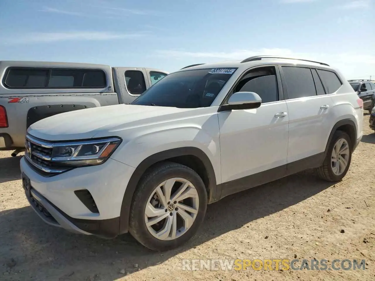 1 Photograph of a damaged car 1V2WR2CA1MC581088 VOLKSWAGEN ATLAS 2021