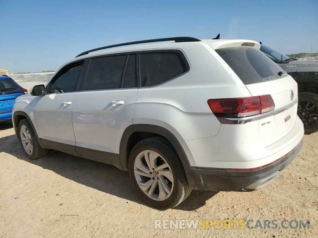 2 Photograph of a damaged car 1V2WR2CA1MC581088 VOLKSWAGEN ATLAS 2021
