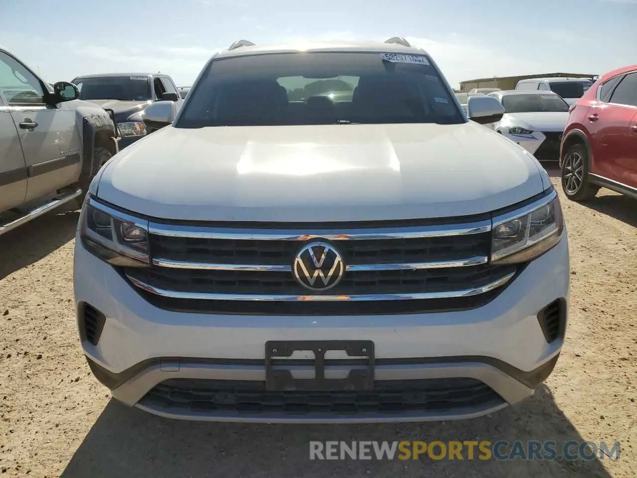 5 Photograph of a damaged car 1V2WR2CA1MC581088 VOLKSWAGEN ATLAS 2021