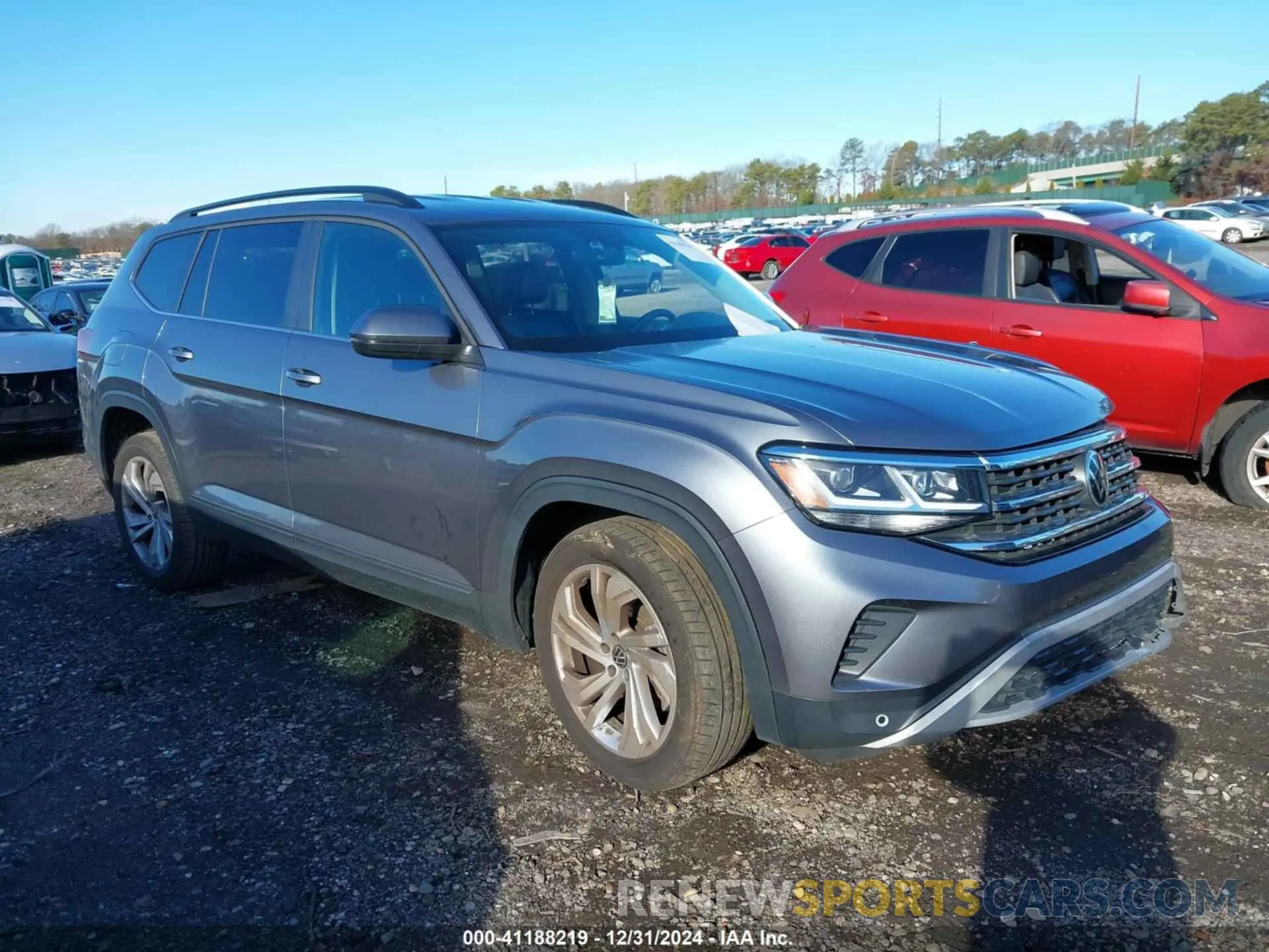 1 Фотография поврежденного автомобиля 1V2WR2CA6MC553626 VOLKSWAGEN ATLAS 2021