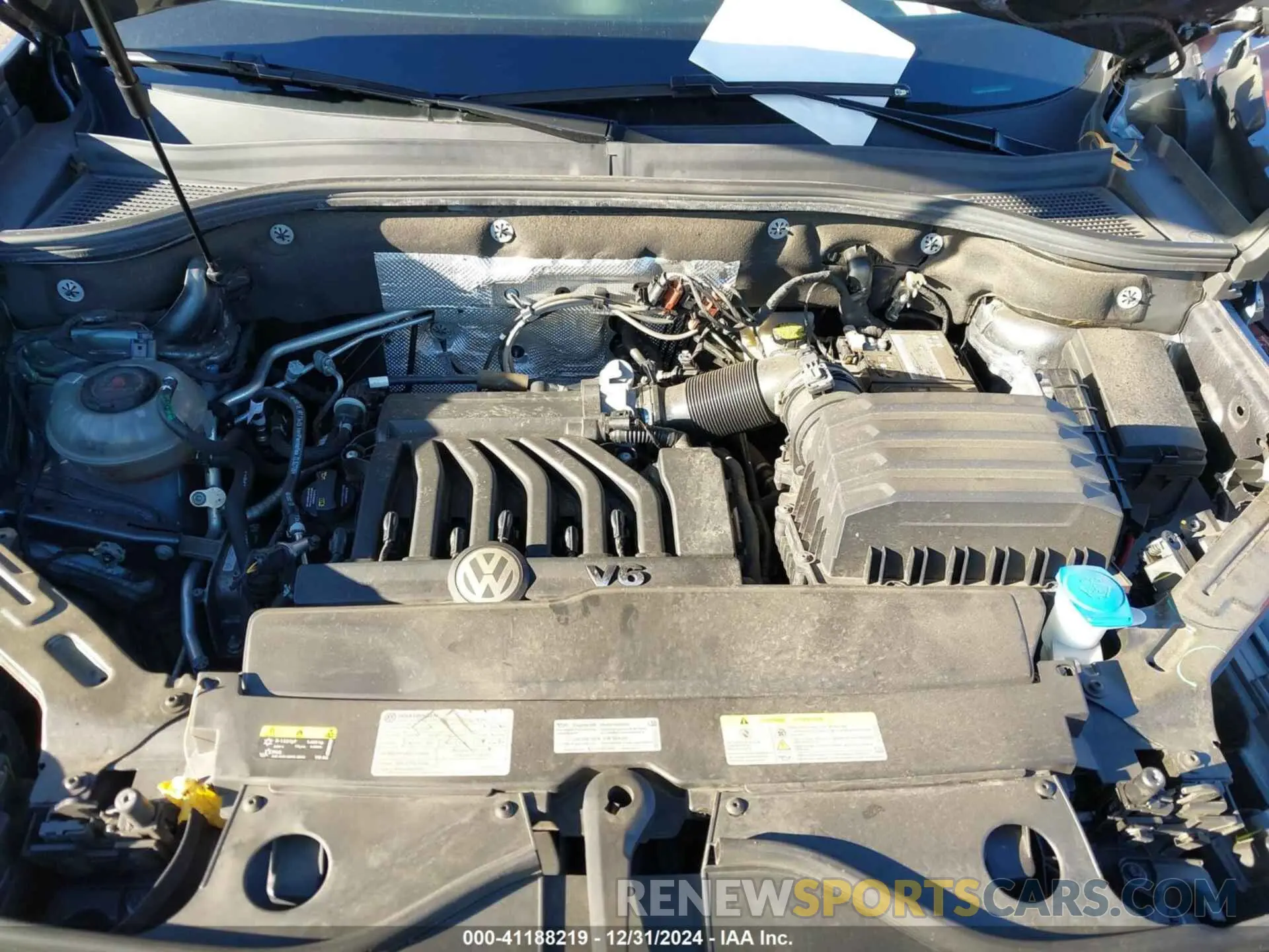 10 Фотография поврежденного автомобиля 1V2WR2CA6MC553626 VOLKSWAGEN ATLAS 2021