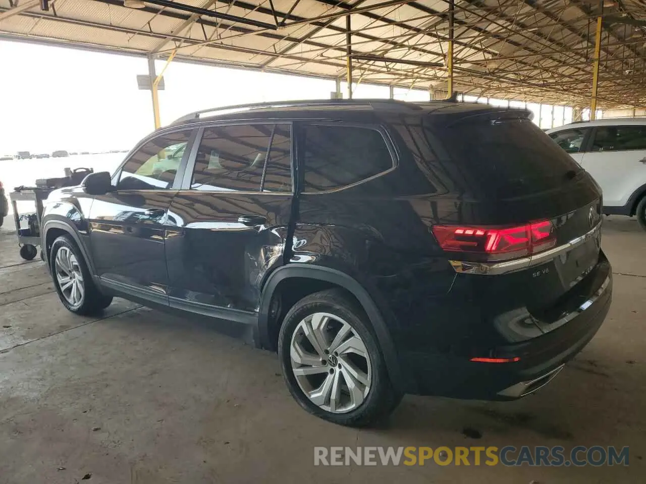 2 Фотография поврежденного автомобиля 1V2WR2CA6MC596444 VOLKSWAGEN ATLAS 2021