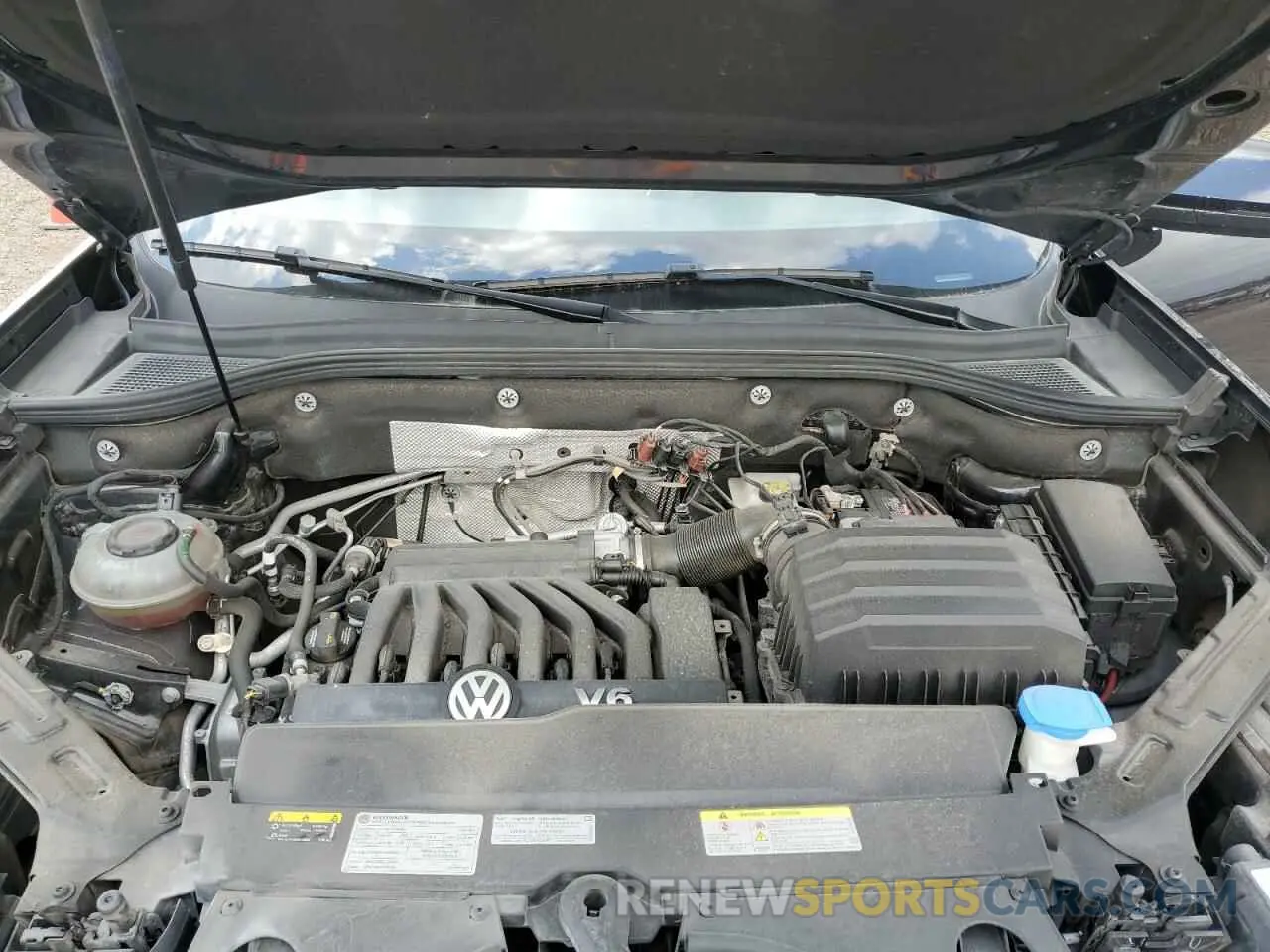 12 Фотография поврежденного автомобиля 1V2WR2CA8MC537427 VOLKSWAGEN ATLAS 2021