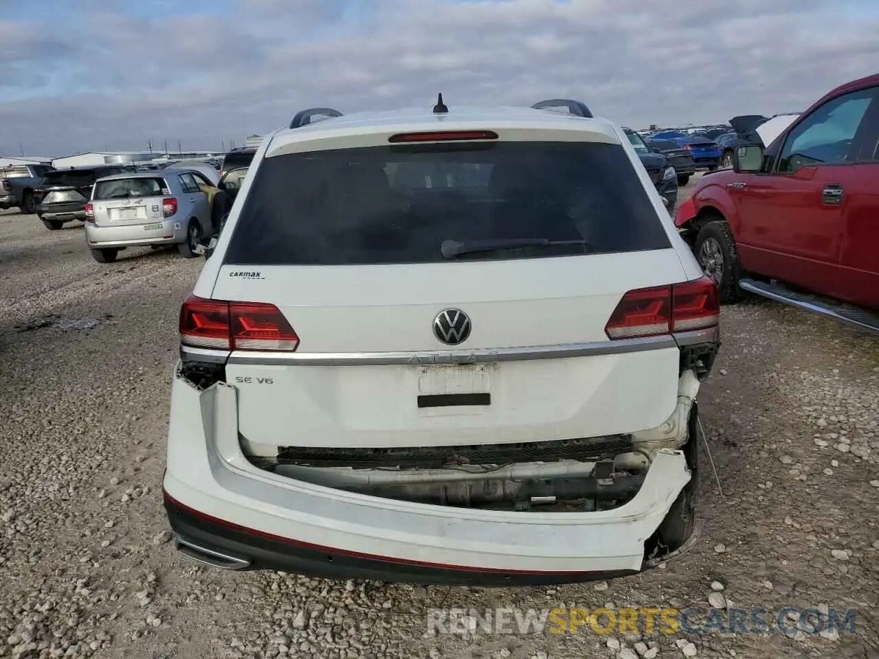 6 Photograph of a damaged car 1V2WR2CA8MC568760 VOLKSWAGEN ATLAS 2021