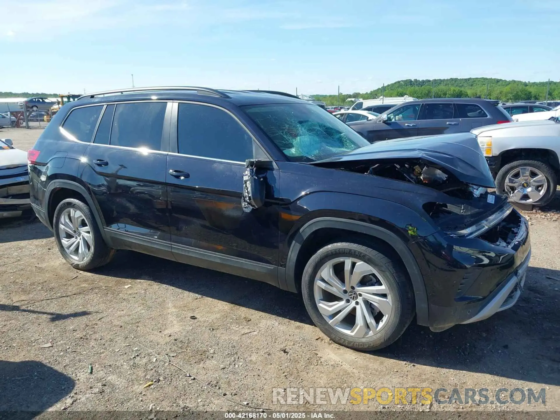 13 Photograph of a damaged car 1V2WR2CA9MC608750 VOLKSWAGEN ATLAS 2021
