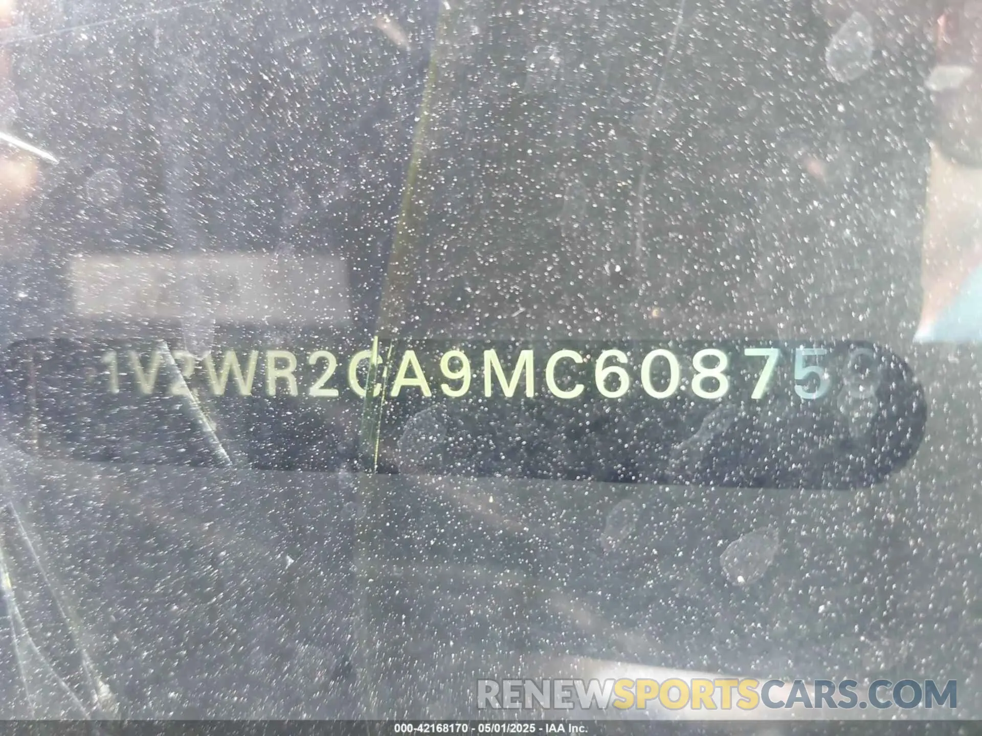 9 Photograph of a damaged car 1V2WR2CA9MC608750 VOLKSWAGEN ATLAS 2021