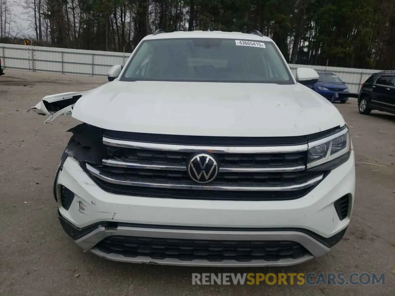 5 Photograph of a damaged car 1V2WR2CAXMC567030 VOLKSWAGEN ATLAS 2021