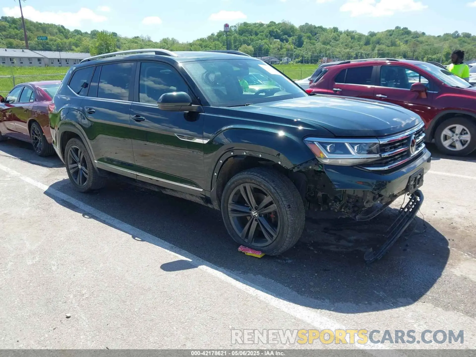 1 Фотография поврежденного автомобиля 1V2AR2CA8NC514340 VOLKSWAGEN ATLAS 2022