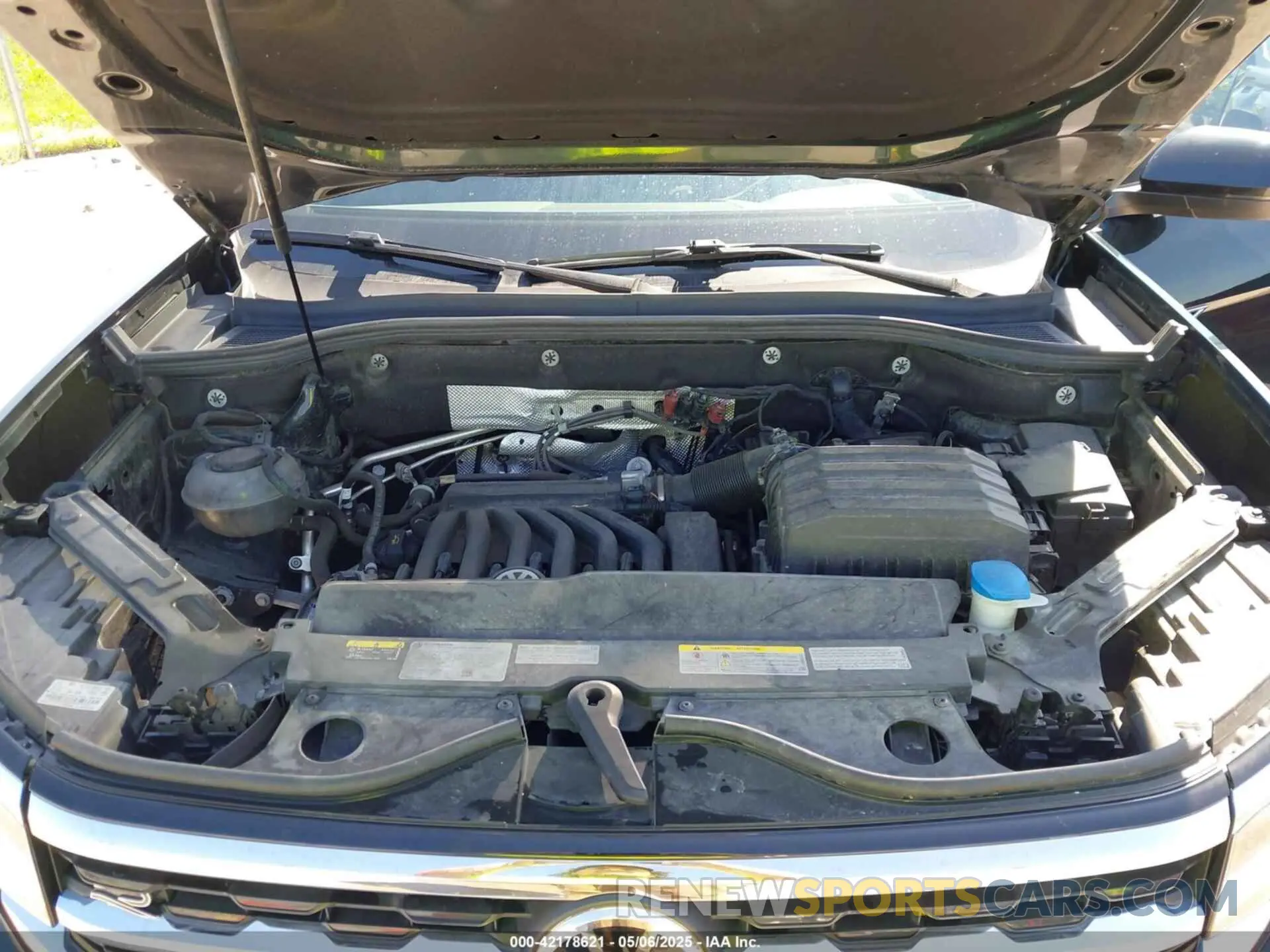 10 Фотография поврежденного автомобиля 1V2AR2CA8NC514340 VOLKSWAGEN ATLAS 2022