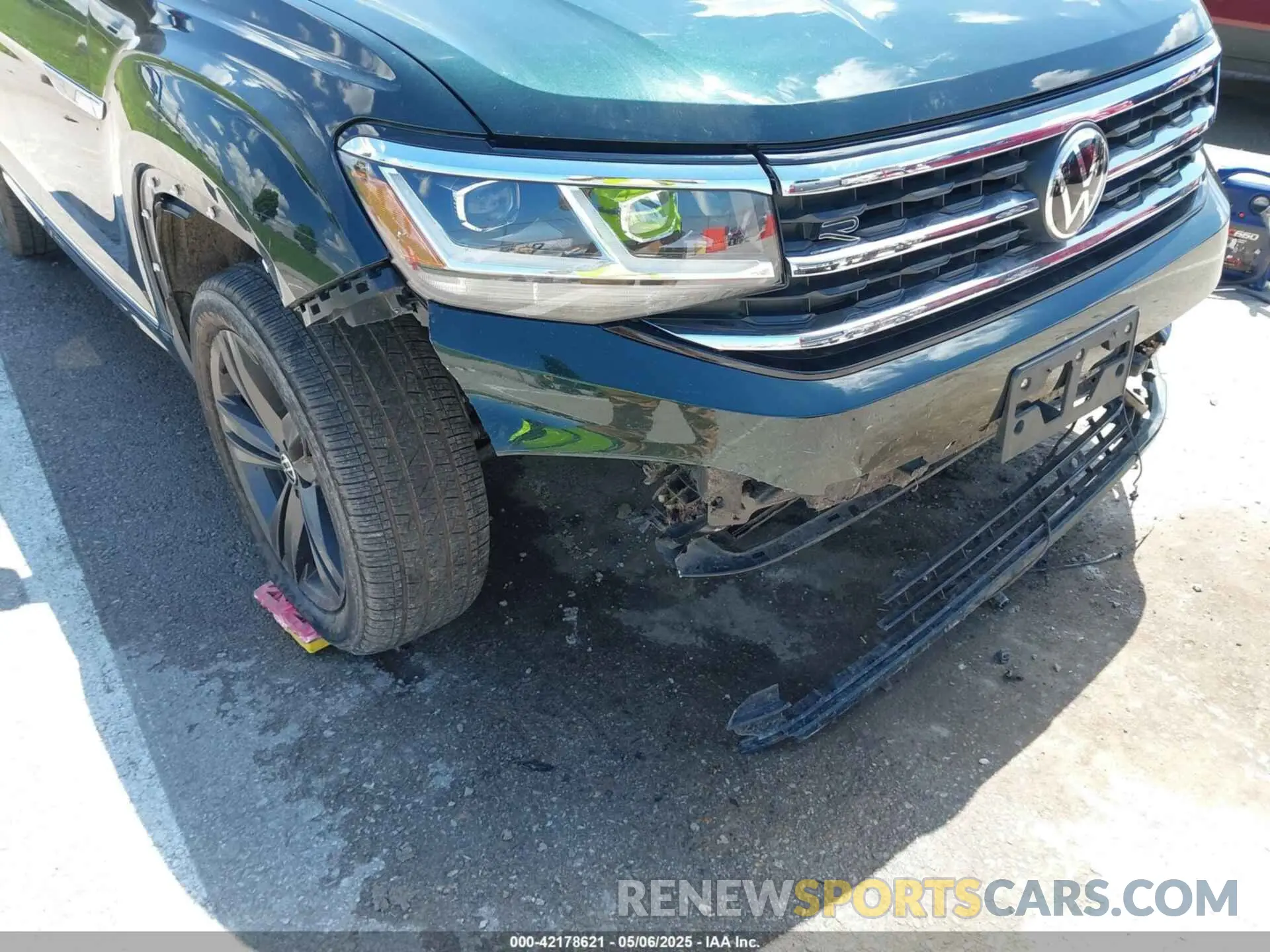 6 Фотография поврежденного автомобиля 1V2AR2CA8NC514340 VOLKSWAGEN ATLAS 2022