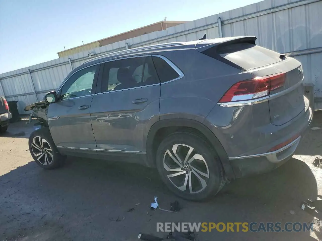 2 Фотография поврежденного автомобиля 1V2BC2CA9NC207880 VOLKSWAGEN ATLAS 2022