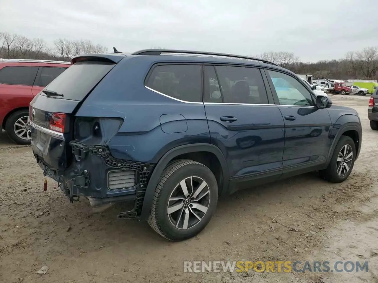 3 Фотография поврежденного автомобиля 1V2DP2CA7NC510072 VOLKSWAGEN ATLAS 2022
