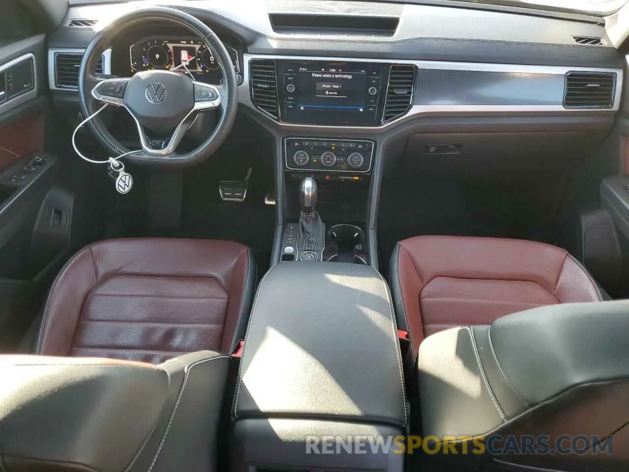 8 Фотография поврежденного автомобиля 1V2FE2CA1NC202037 VOLKSWAGEN ATLAS 2022