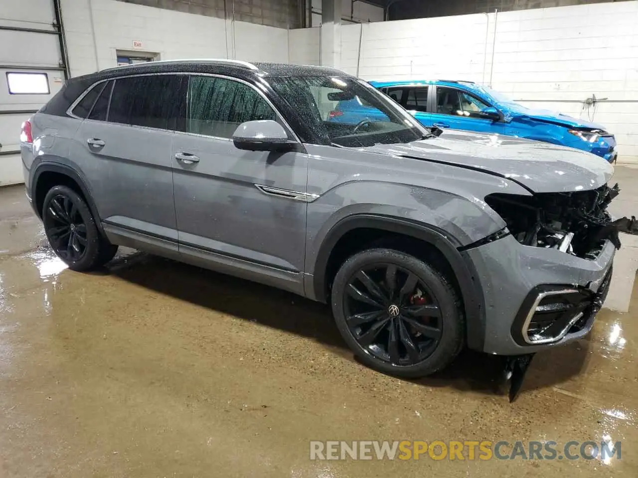 4 Фотография поврежденного автомобиля 1V2FE2CA3NC200838 VOLKSWAGEN ATLAS 2022