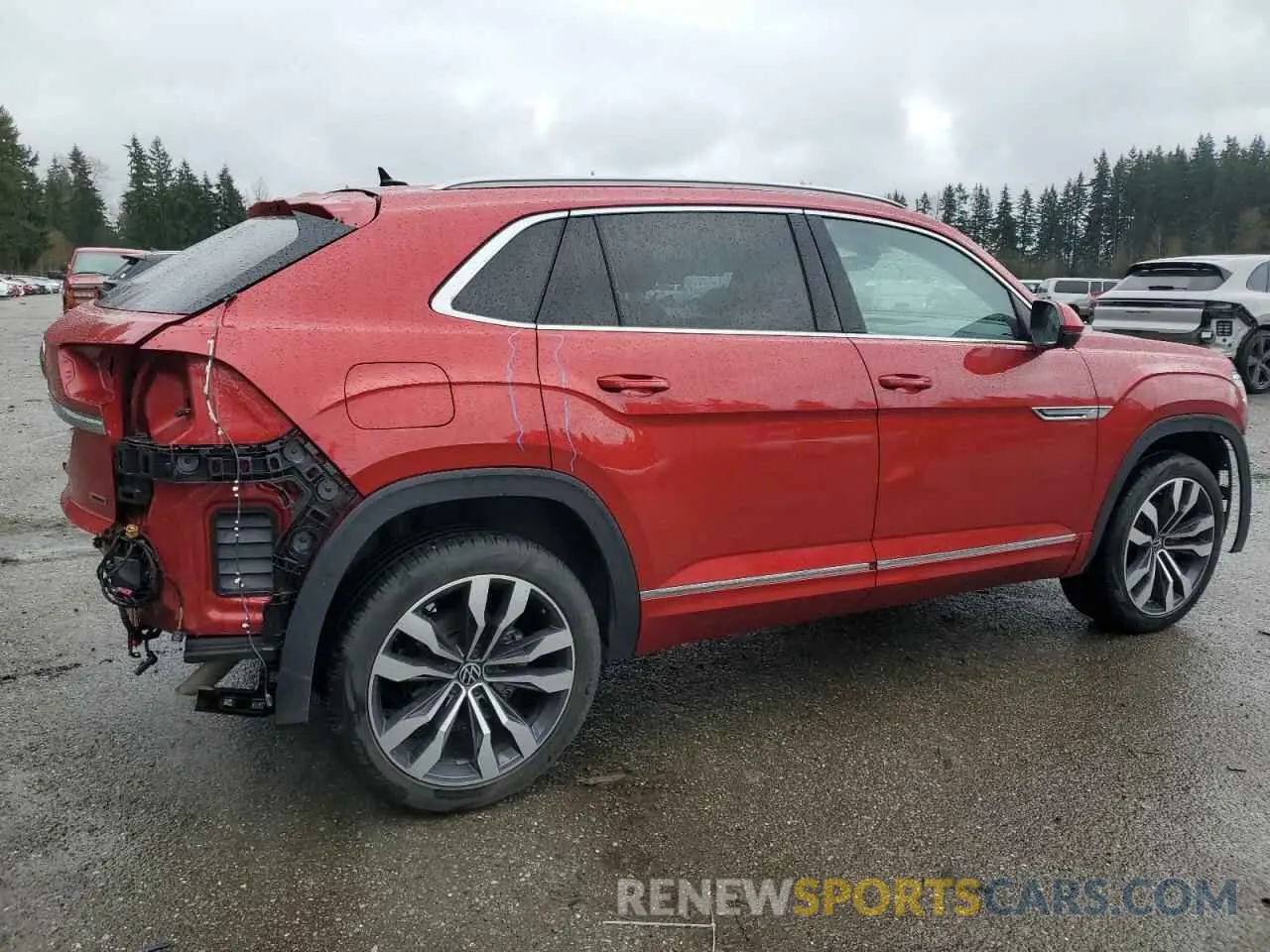 3 Фотография поврежденного автомобиля 1V2FE2CA6NC221165 VOLKSWAGEN ATLAS 2022