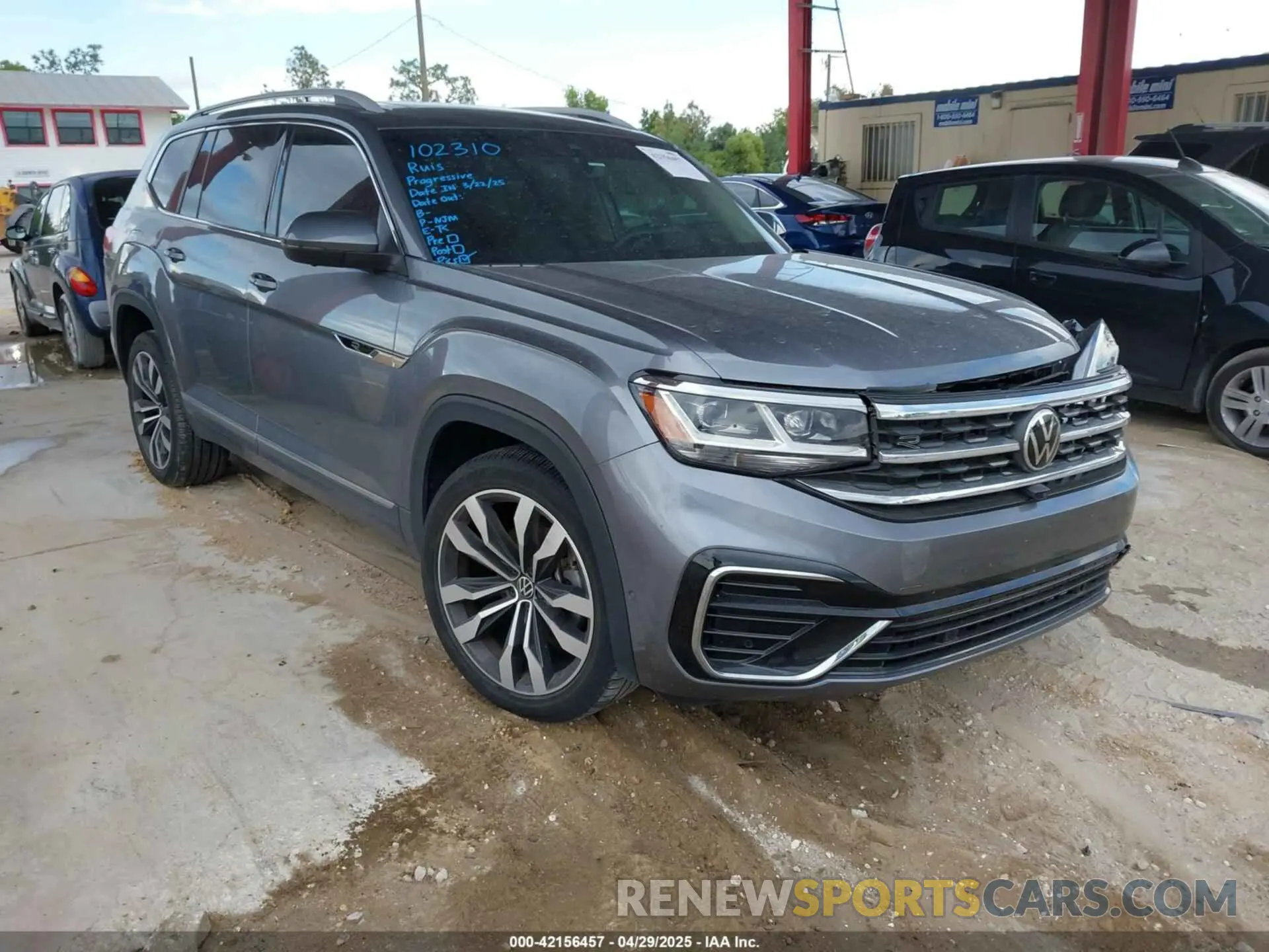 1 Фотография поврежденного автомобиля 1V2FR2CA0NC520056 VOLKSWAGEN ATLAS 2022