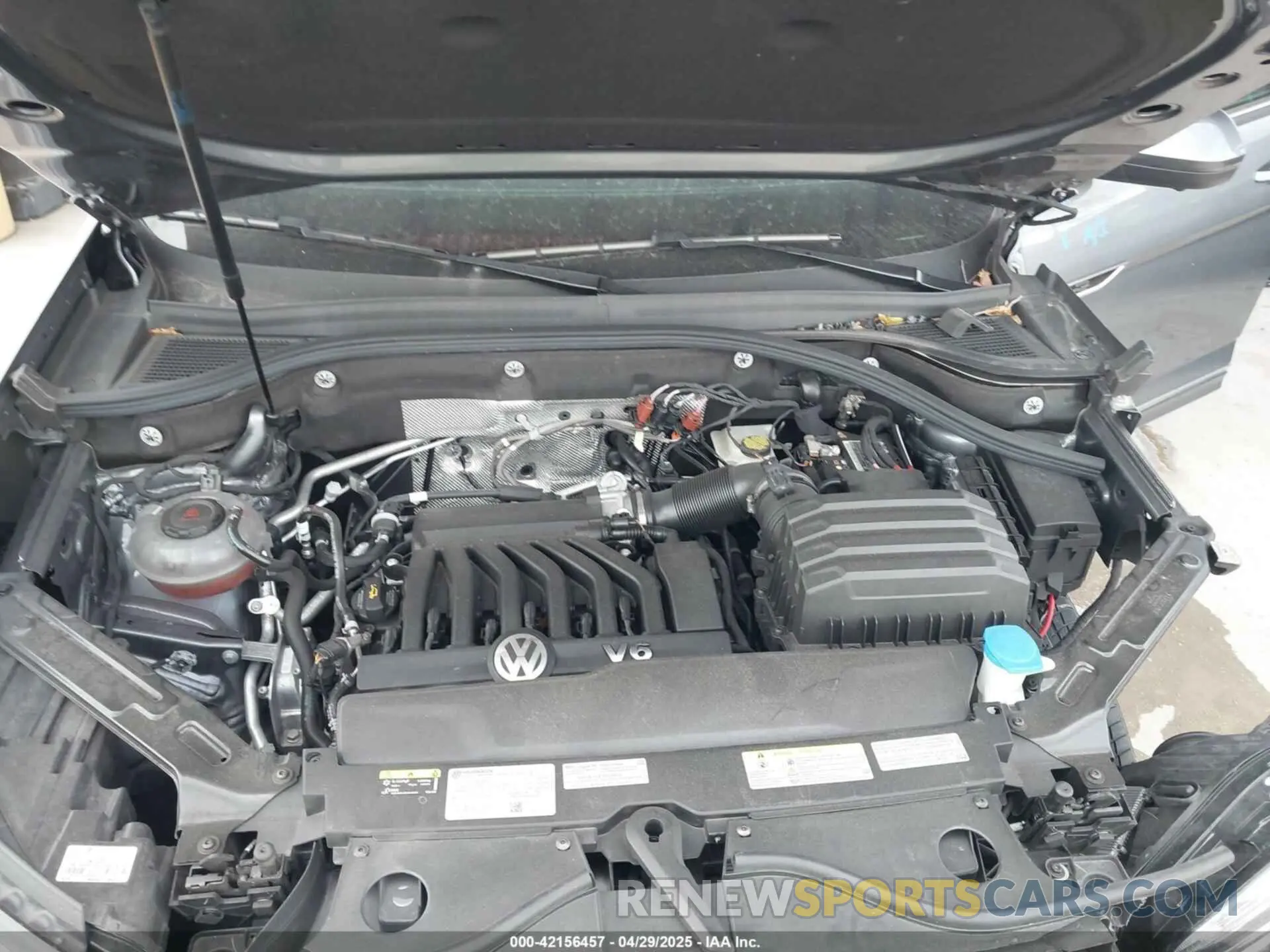 10 Фотография поврежденного автомобиля 1V2FR2CA0NC520056 VOLKSWAGEN ATLAS 2022