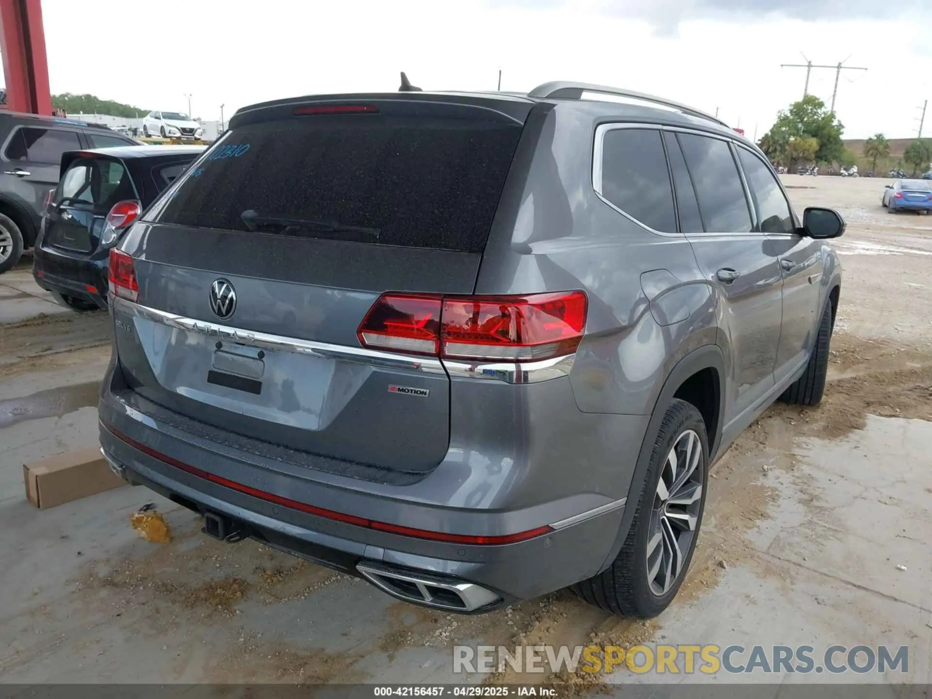 4 Фотография поврежденного автомобиля 1V2FR2CA0NC520056 VOLKSWAGEN ATLAS 2022