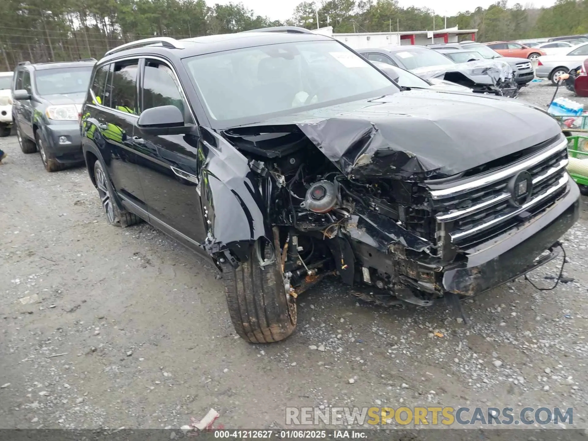 1 Фотография поврежденного автомобиля 1V2FR2CA0NC551128 VOLKSWAGEN ATLAS 2022