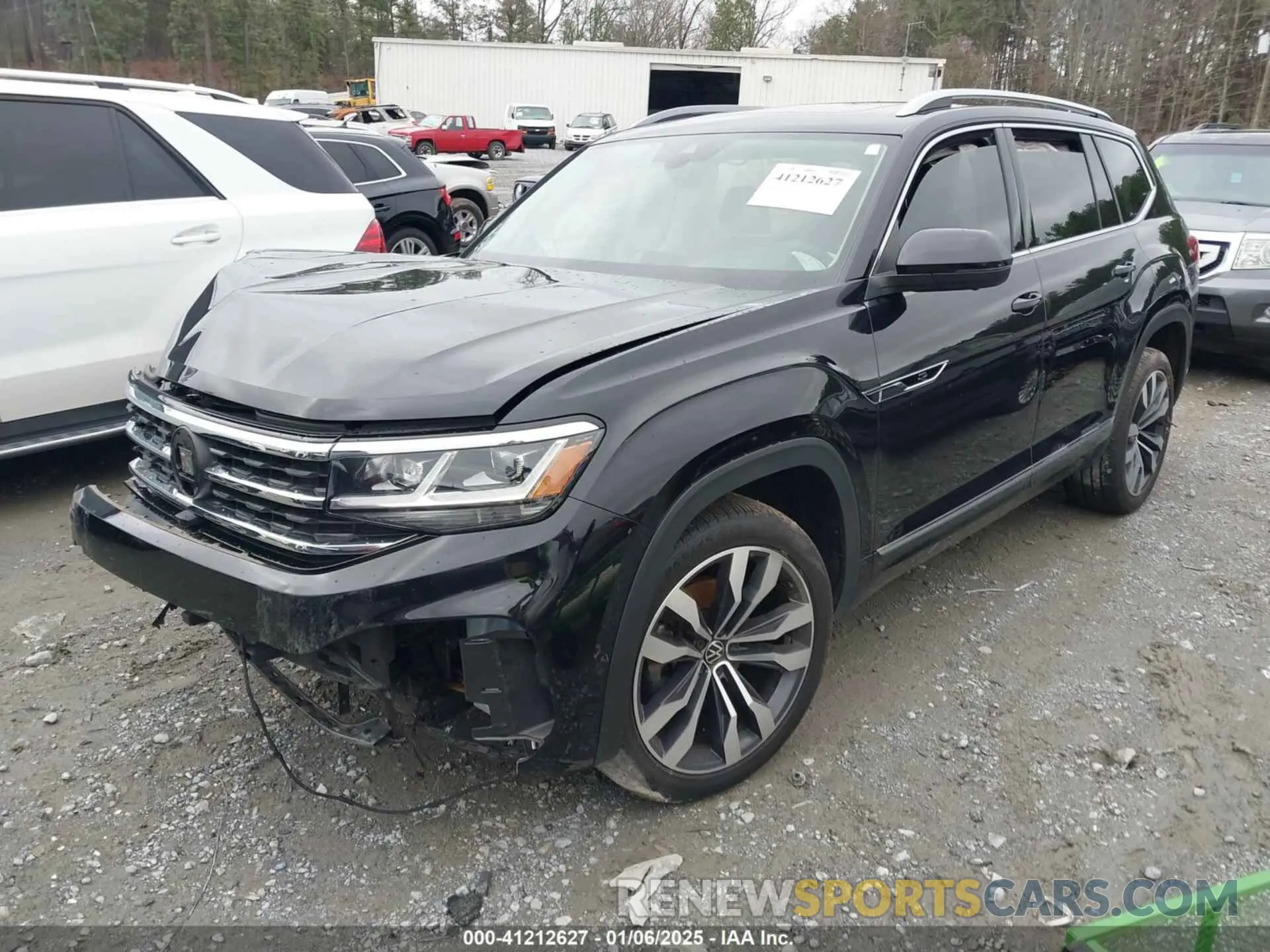 2 Фотография поврежденного автомобиля 1V2FR2CA0NC551128 VOLKSWAGEN ATLAS 2022