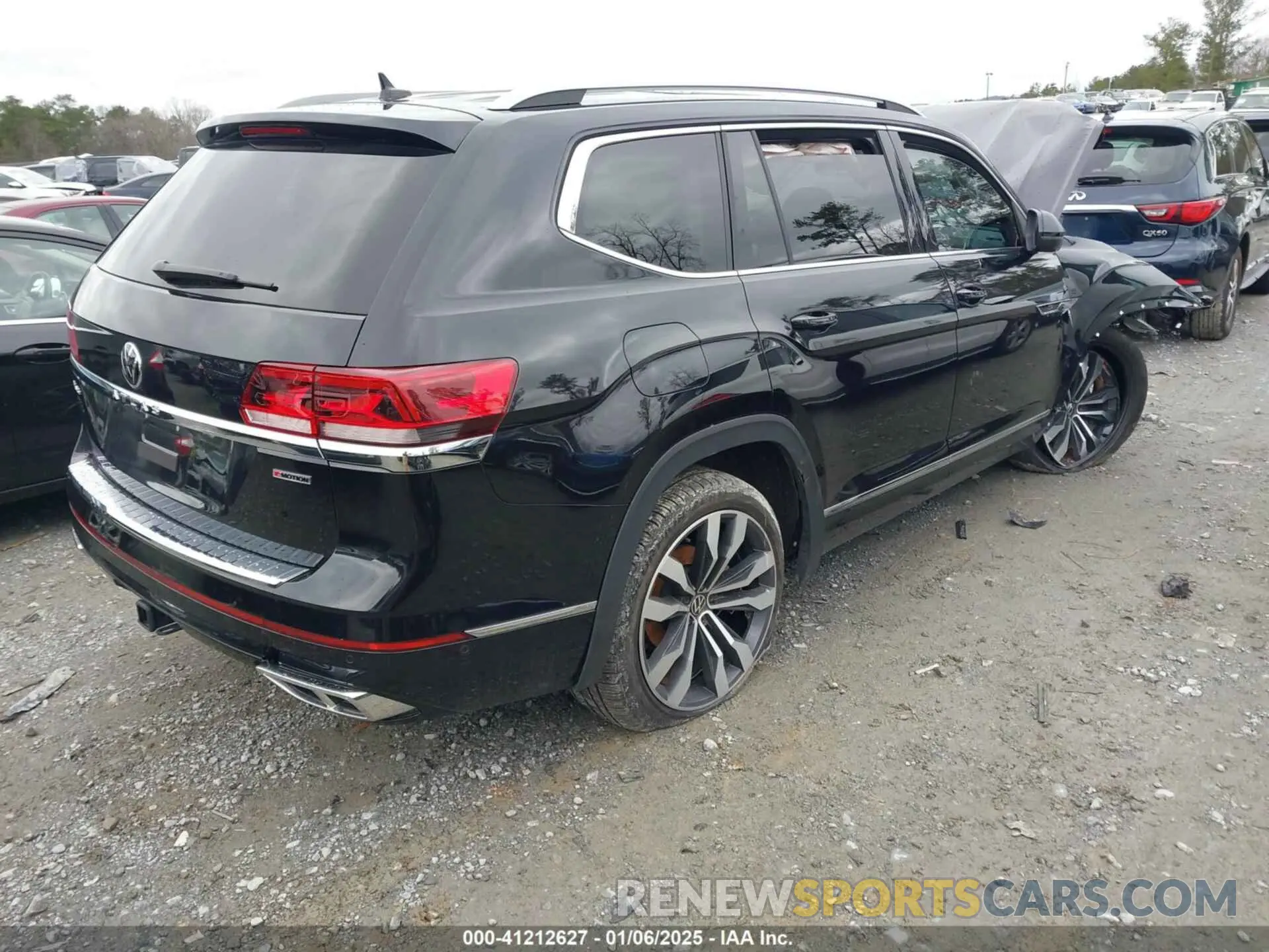4 Фотография поврежденного автомобиля 1V2FR2CA0NC551128 VOLKSWAGEN ATLAS 2022