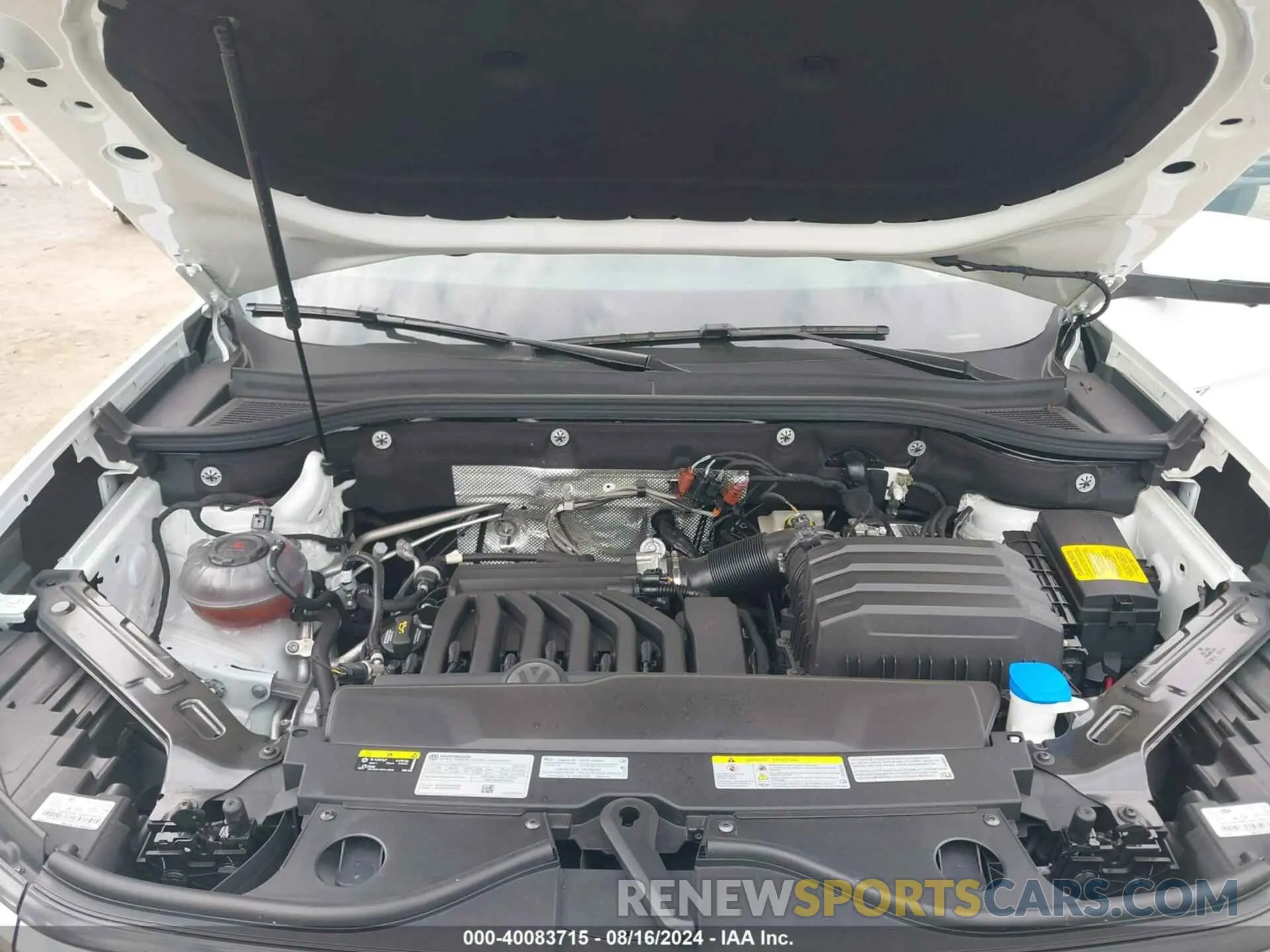 10 Photograph of a damaged car 1V2FR2CA8NC522959 VOLKSWAGEN ATLAS 2022