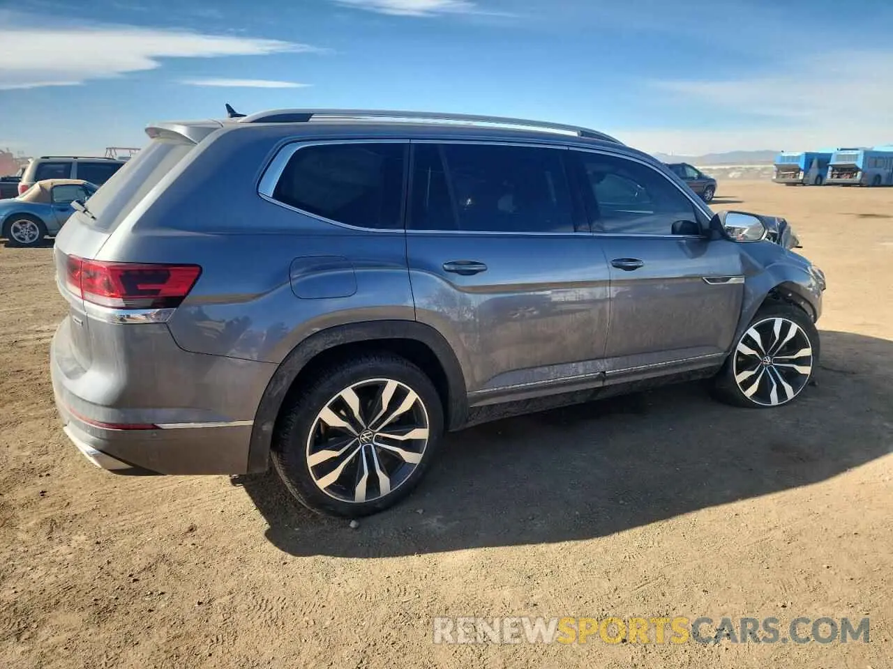 3 Фотография поврежденного автомобиля 1V2FR2CA9NC506401 VOLKSWAGEN ATLAS 2022