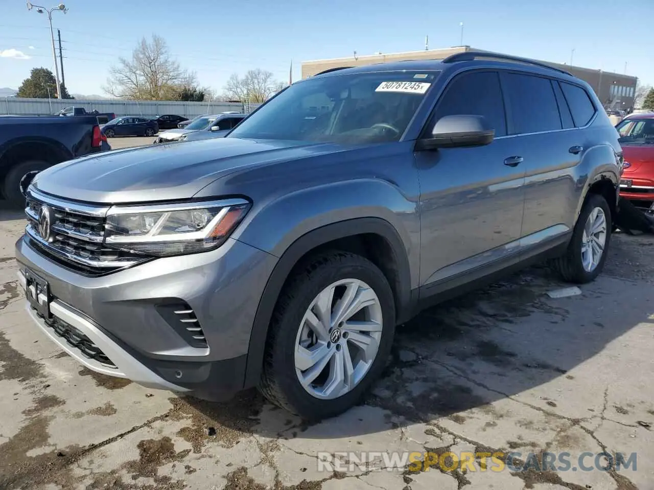 1 Photograph of a damaged car 1V2HP2CA5NC542097 VOLKSWAGEN ATLAS 2022