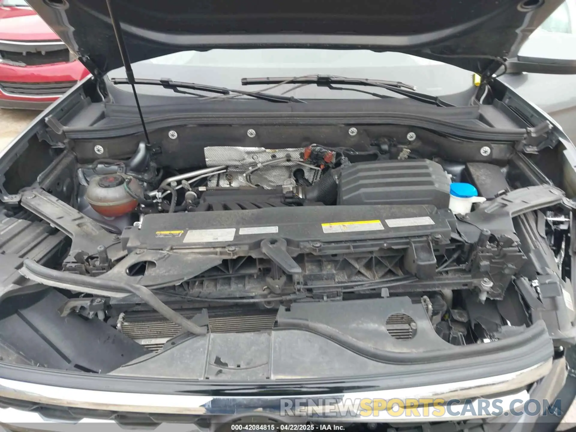 10 Photograph of a damaged car 1V2HR2CA7NC505529 VOLKSWAGEN ATLAS 2022