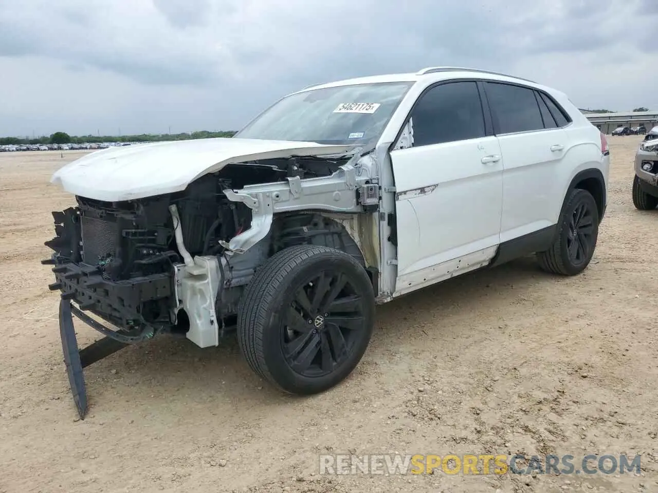 1 Photograph of a damaged car 1V2JE2CA6NC223234 VOLKSWAGEN ATLAS 2022