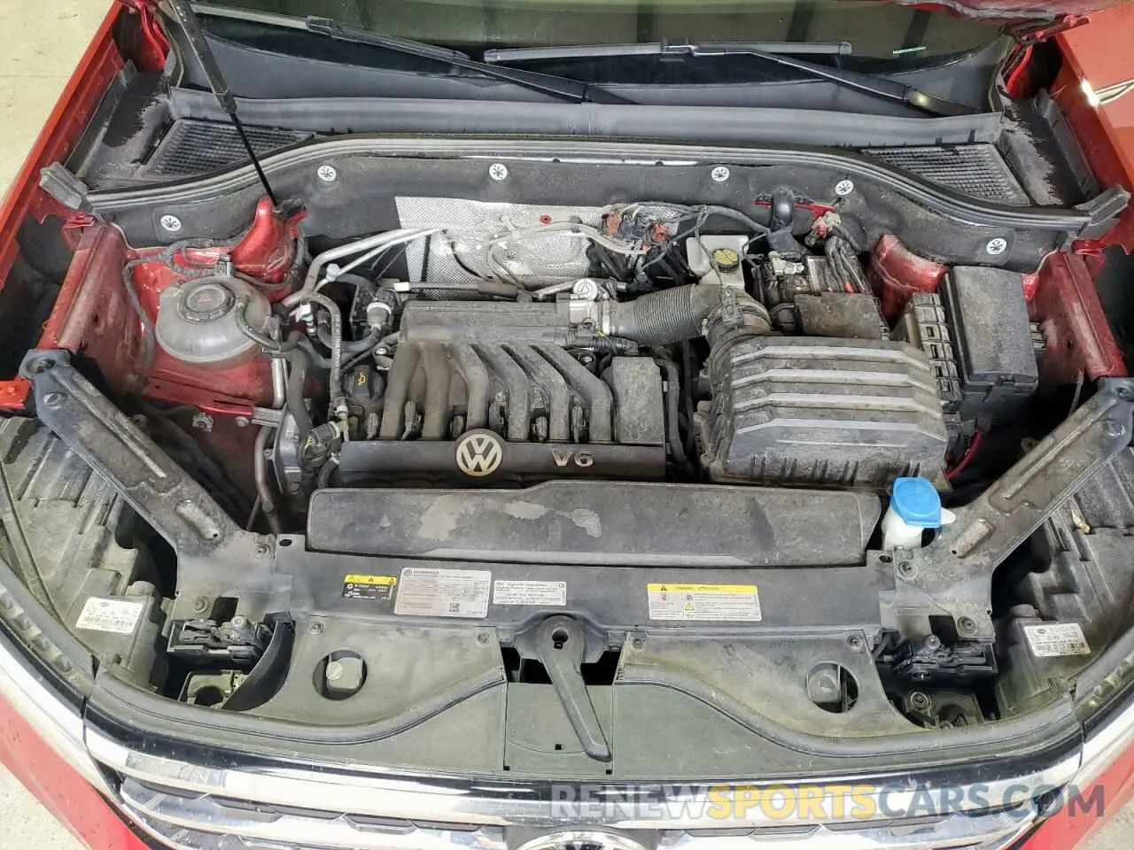 12 Фотография поврежденного автомобиля 1V2JE2CA6NC225324 VOLKSWAGEN ATLAS 2022
