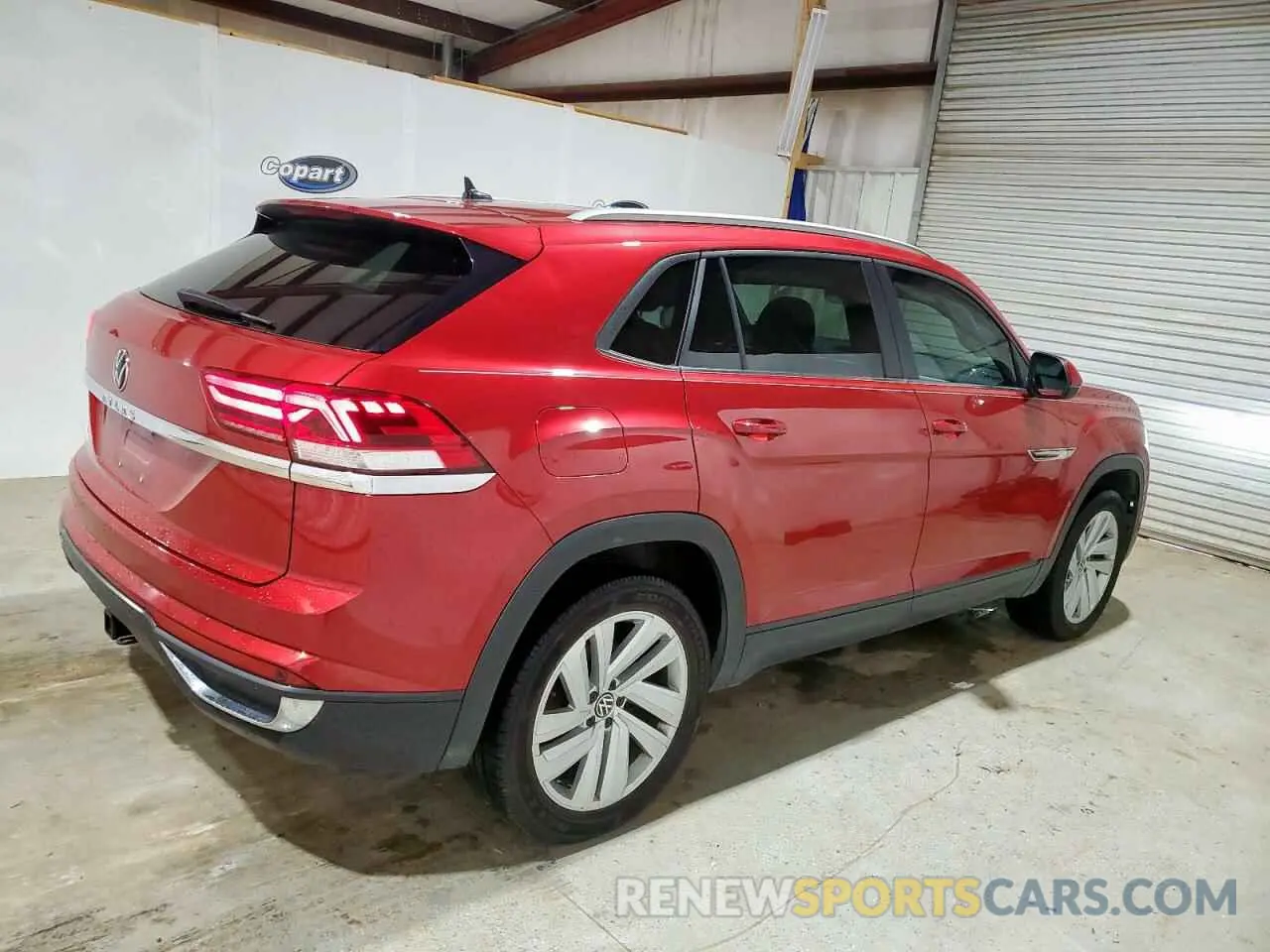 3 Фотография поврежденного автомобиля 1V2JE2CA6NC225324 VOLKSWAGEN ATLAS 2022