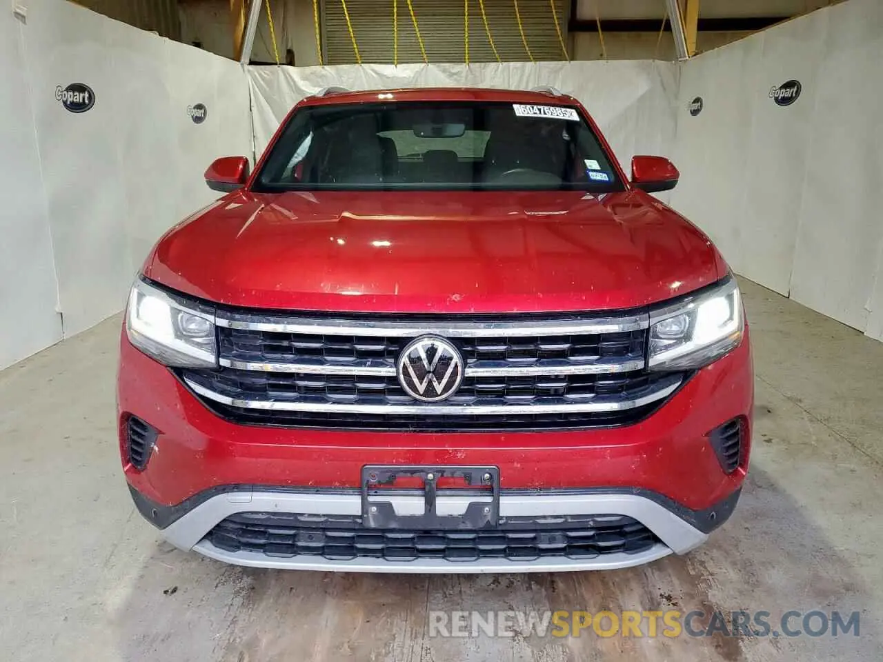 5 Фотография поврежденного автомобиля 1V2JE2CA6NC225324 VOLKSWAGEN ATLAS 2022
