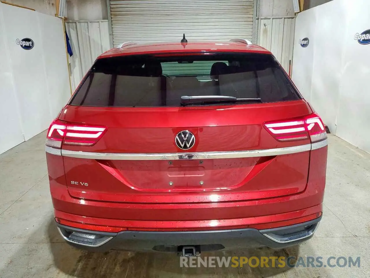 6 Фотография поврежденного автомобиля 1V2JE2CA6NC225324 VOLKSWAGEN ATLAS 2022