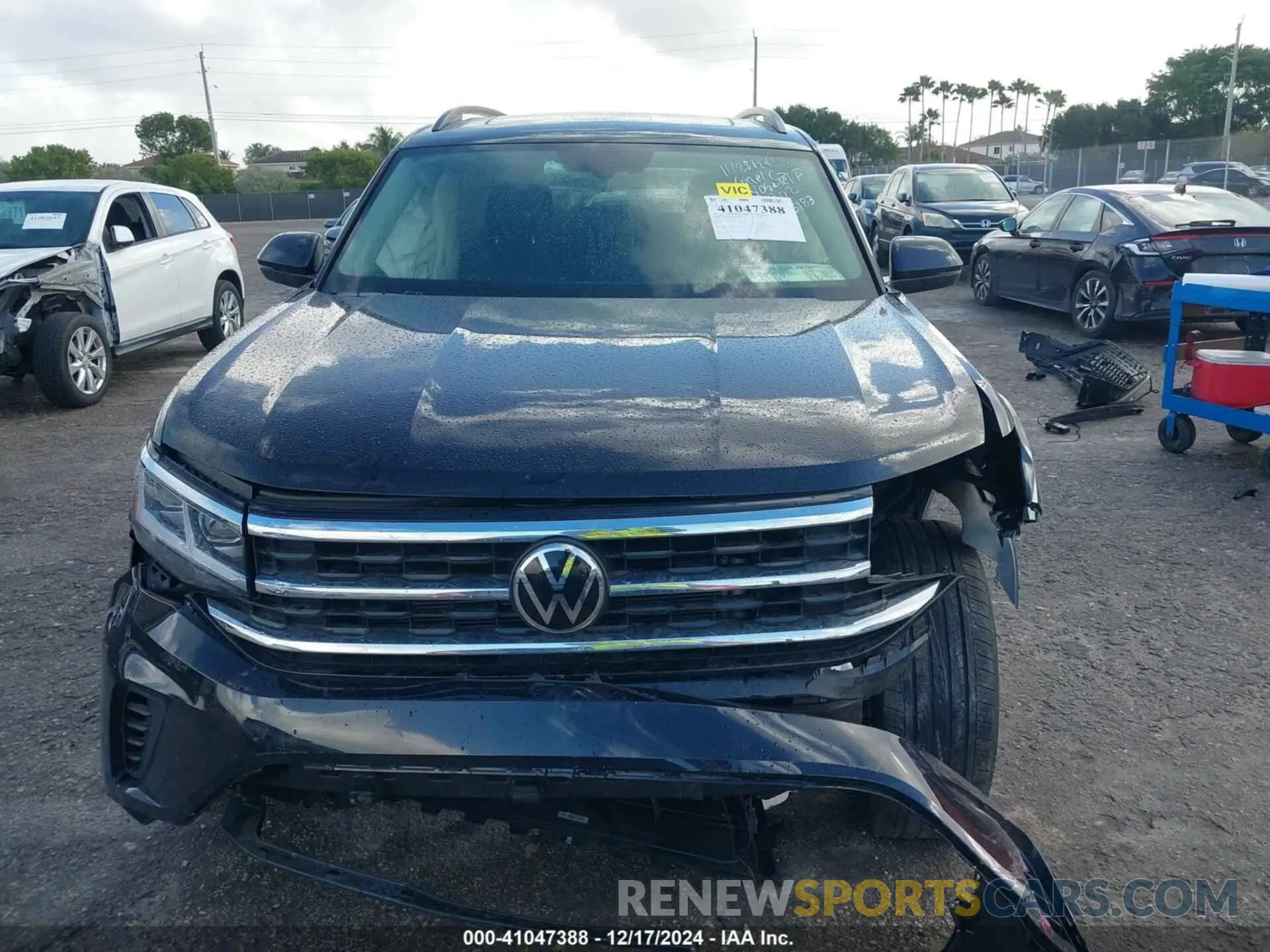 6 Фотография поврежденного автомобиля 1V2JP2CA0NC545183 VOLKSWAGEN ATLAS 2022
