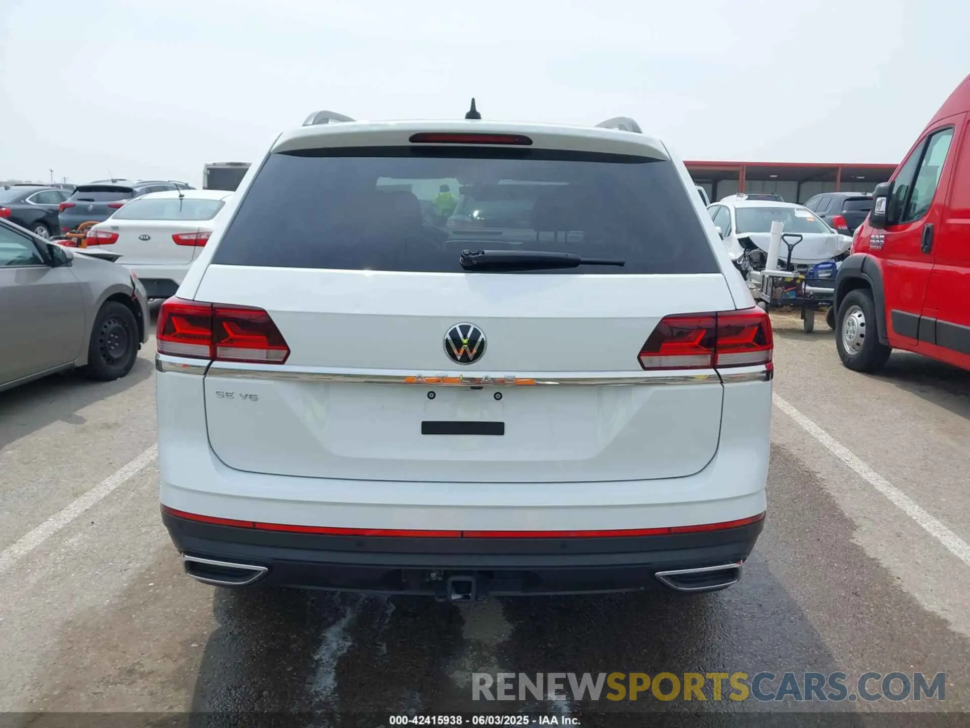 16 Фотография поврежденного автомобиля 1V2JR2CA3NC512561 VOLKSWAGEN ATLAS 2022