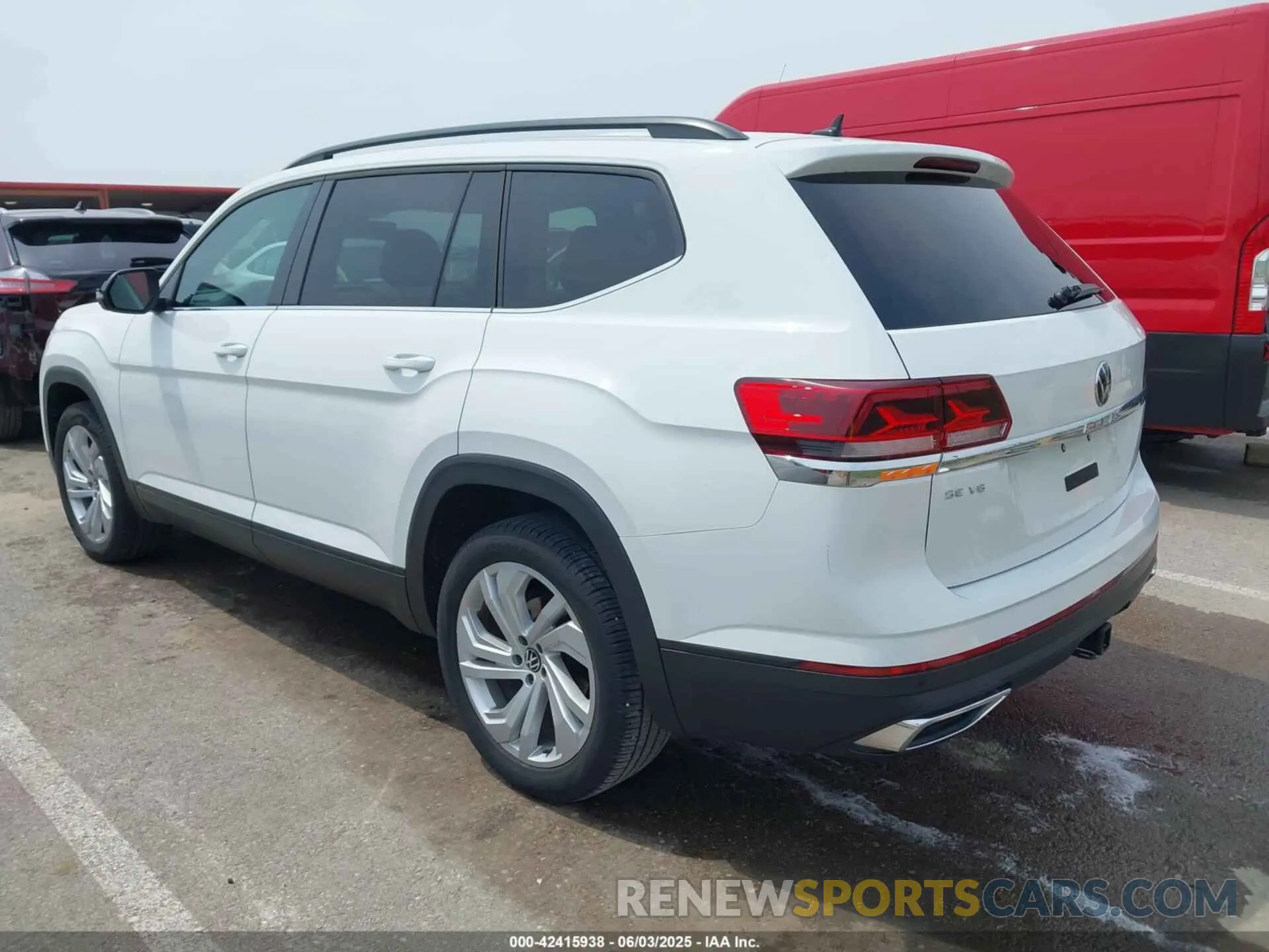 3 Фотография поврежденного автомобиля 1V2JR2CA3NC512561 VOLKSWAGEN ATLAS 2022