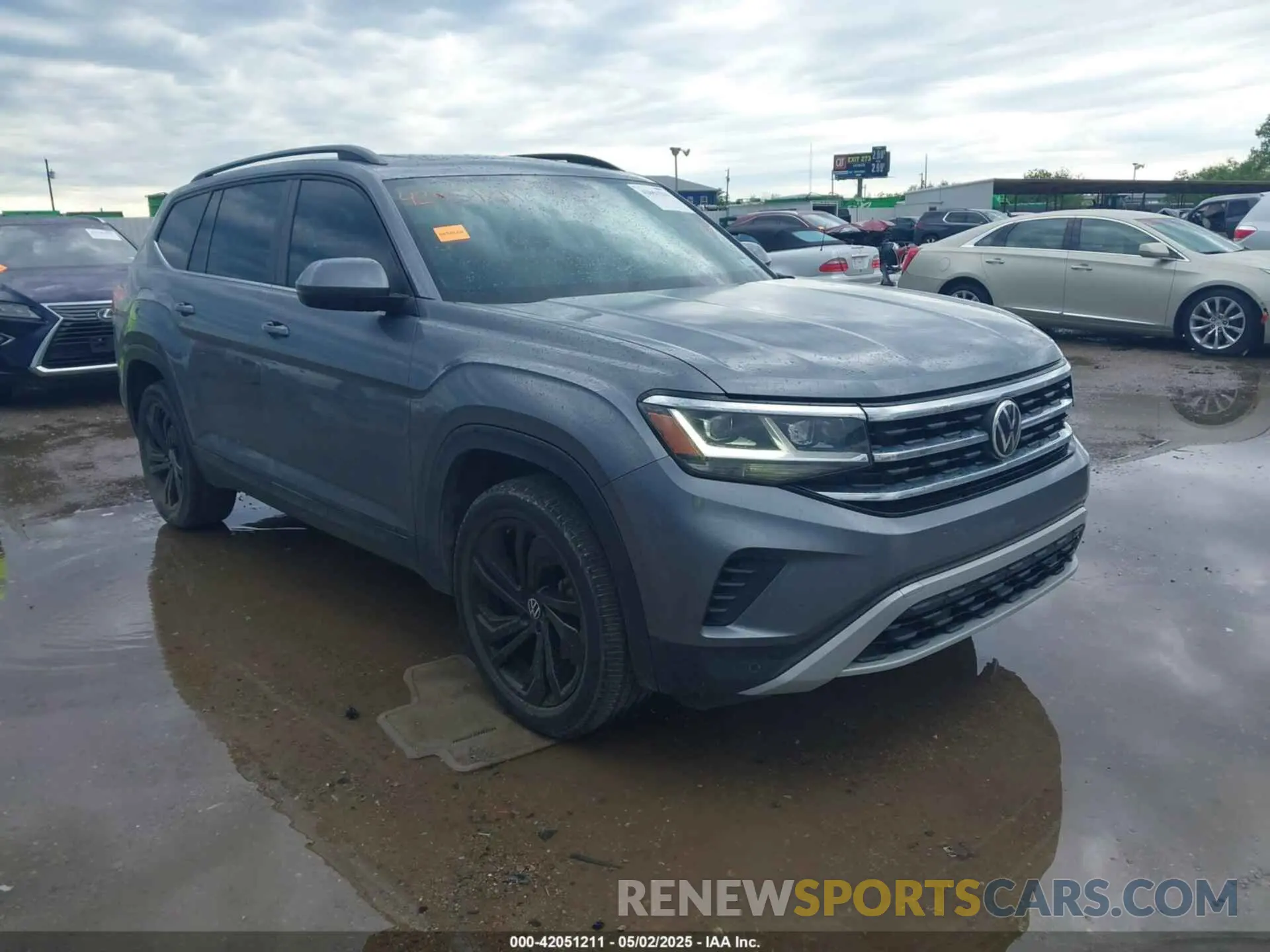 1 Фотография поврежденного автомобиля 1V2JR2CA4NC529787 VOLKSWAGEN ATLAS 2022
