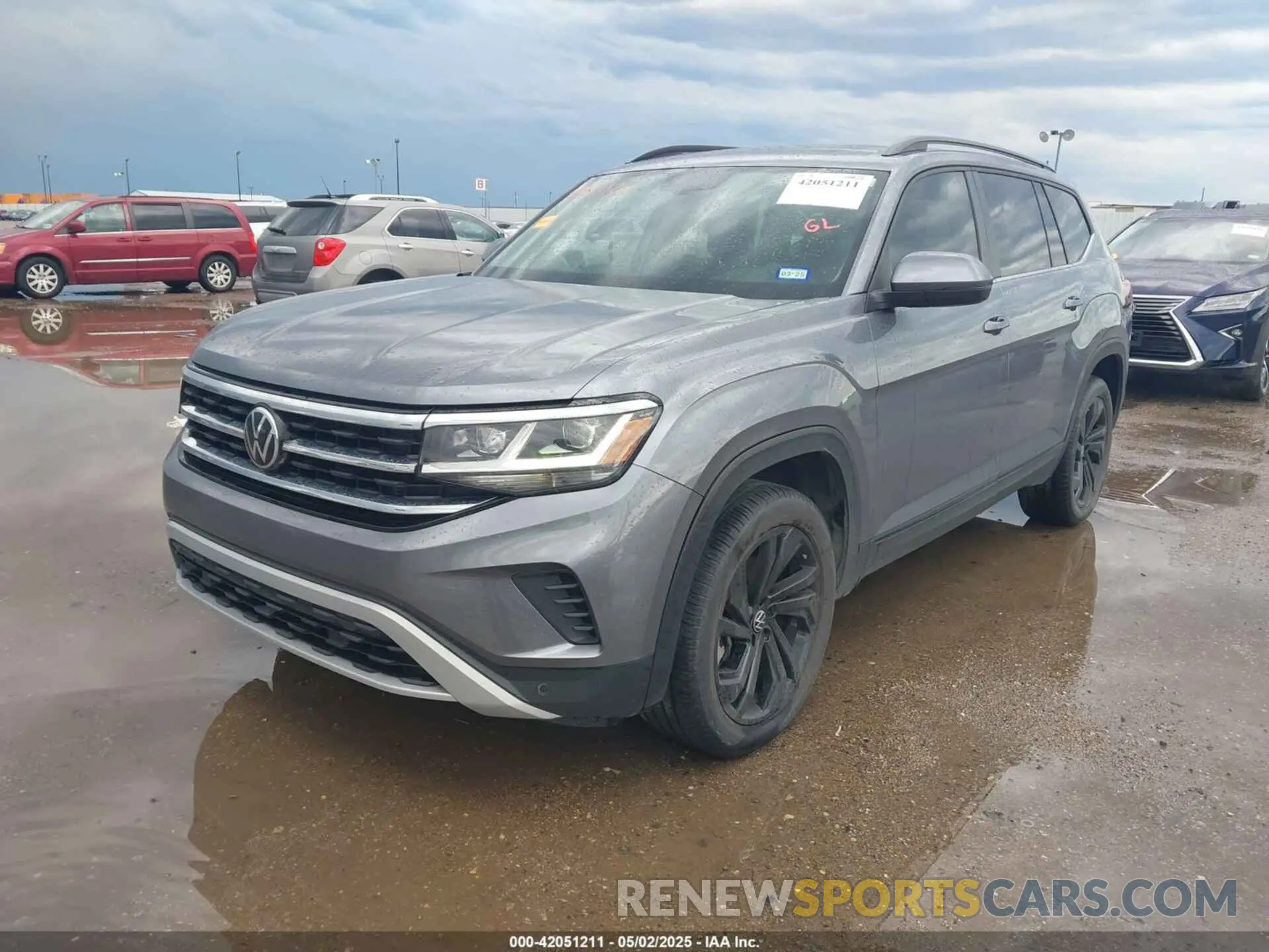 2 Фотография поврежденного автомобиля 1V2JR2CA4NC529787 VOLKSWAGEN ATLAS 2022