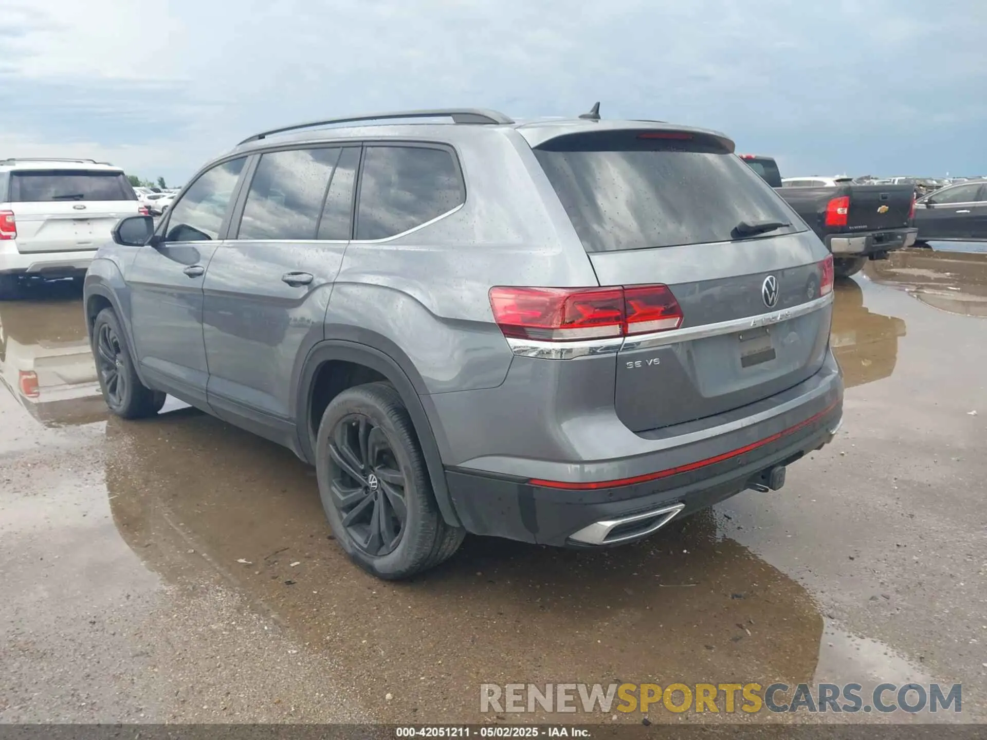 3 Фотография поврежденного автомобиля 1V2JR2CA4NC529787 VOLKSWAGEN ATLAS 2022