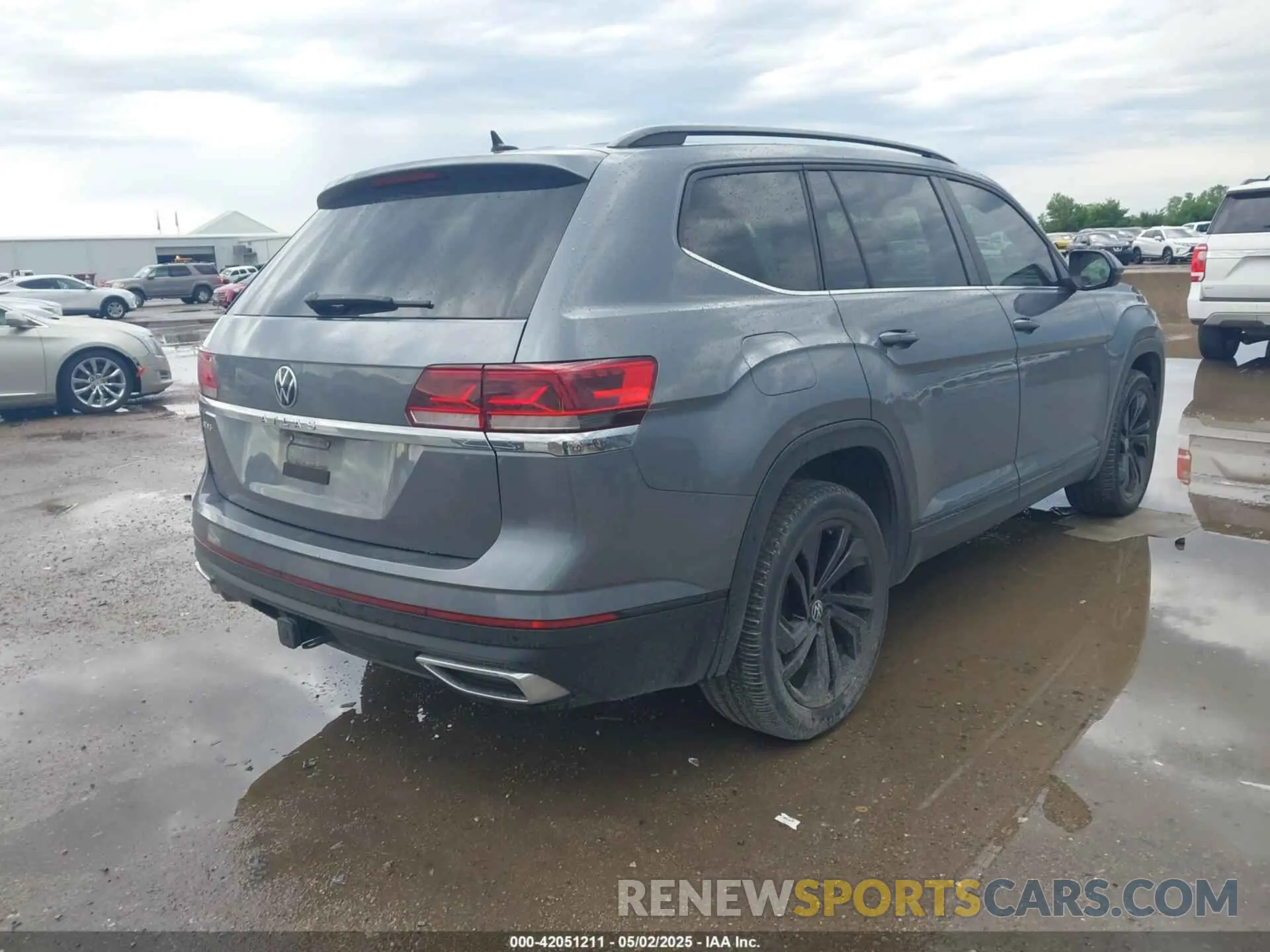 4 Фотография поврежденного автомобиля 1V2JR2CA4NC529787 VOLKSWAGEN ATLAS 2022