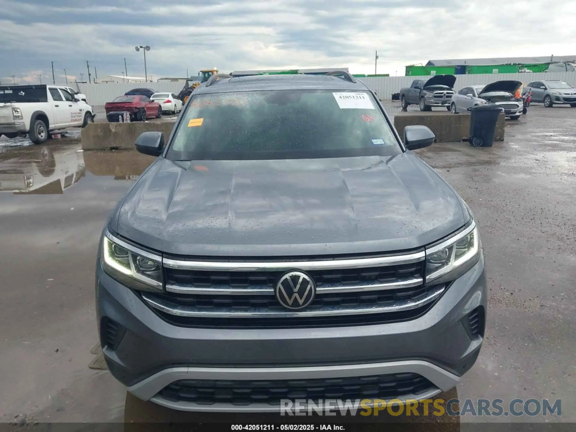 6 Фотография поврежденного автомобиля 1V2JR2CA4NC529787 VOLKSWAGEN ATLAS 2022