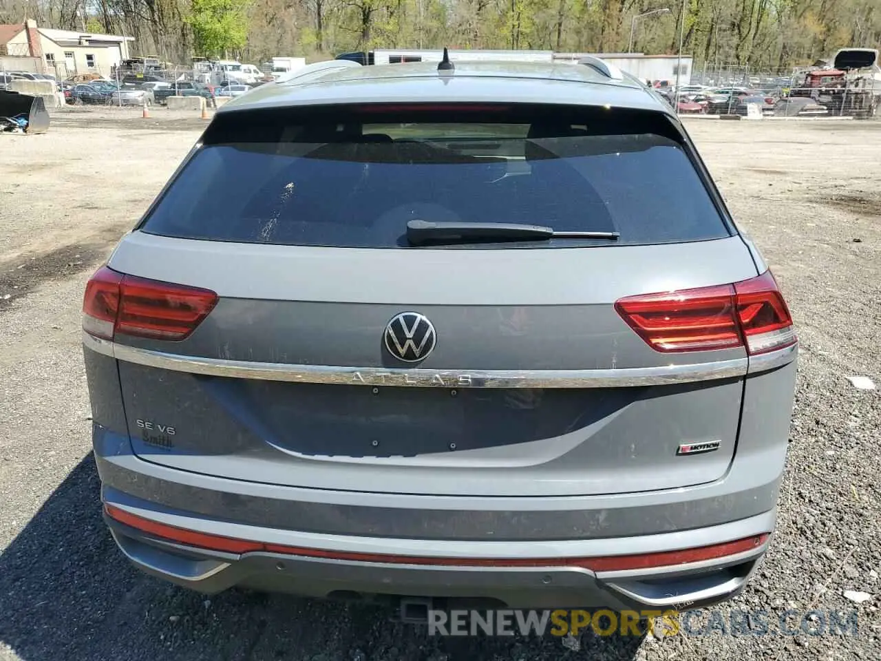 6 Photograph of a damaged car 1V2KE2CA2NC227334 VOLKSWAGEN ATLAS 2022