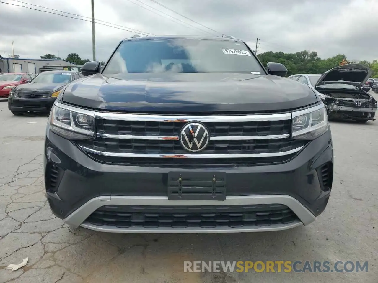 5 Photograph of a damaged car 1V2KE2CA5NC220295 VOLKSWAGEN ATLAS 2022