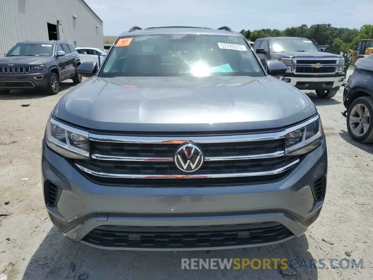 5 Photograph of a damaged car 1V2KR2CA0NC521707 VOLKSWAGEN ATLAS 2022