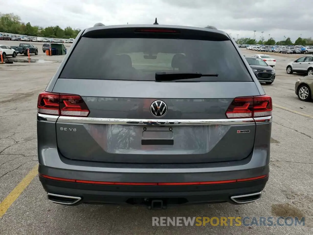 6 Photograph of a damaged car 1V2KR2CA6NC536101 VOLKSWAGEN ATLAS 2022