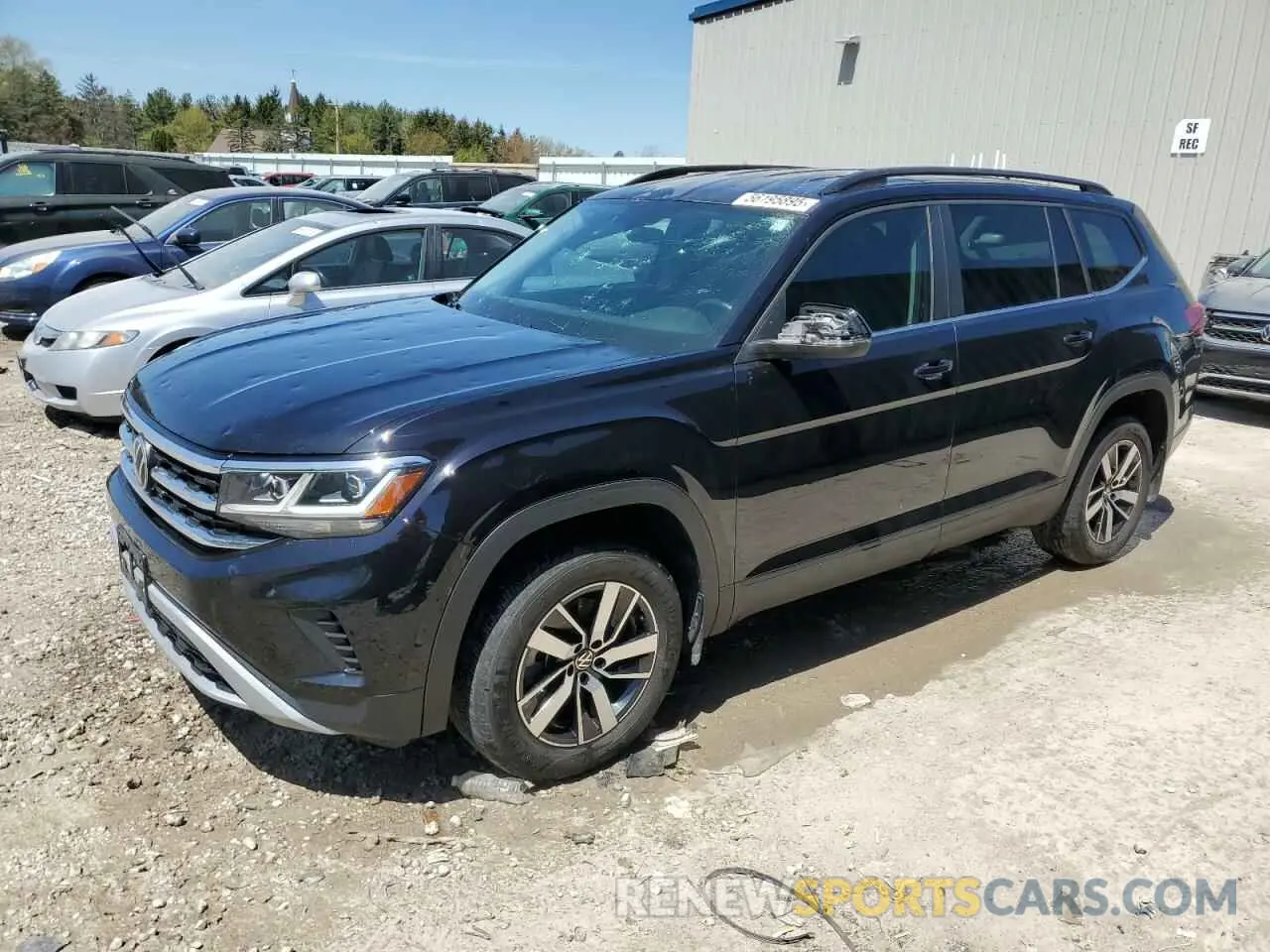 1 Photograph of a damaged car 1V2LP2CA8NC509167 VOLKSWAGEN ATLAS 2022