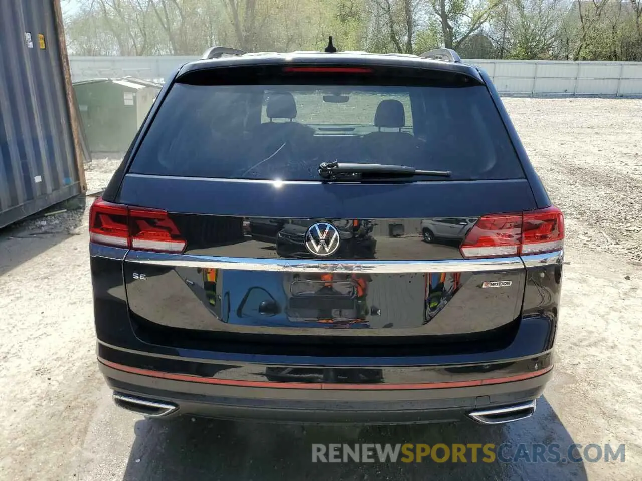 6 Photograph of a damaged car 1V2LP2CA8NC509167 VOLKSWAGEN ATLAS 2022